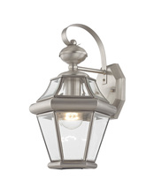  2161-91 - 1 Light BN Outdoor Wall Lantern