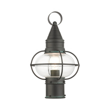  26902-61 - 1 Lt Charcoal Outdoor Post Top Lantern