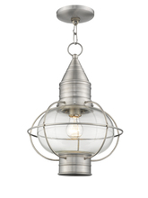  26906-91 - 1 Light BN Outdoor Chain Lantern