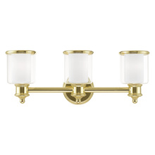  40213-02 - 3 Lt Polished Brass Bath Vanity