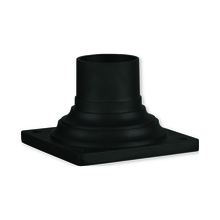  7586-14 - Textured Black Pier Mount Adapter