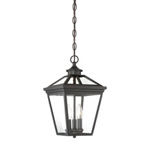  5-146-13 - Ellijay 3-Light Outdoor Hanging Lantern in English Bronze
