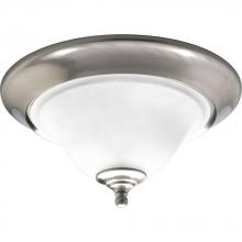  P3476-09 - Trinity Collection Two-Light 15" Close-to-Ceiling
