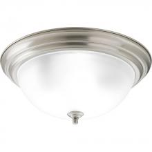  P3926-09ET - Three-Light Dome Glass 15-1/4" Close-to-Ceiling