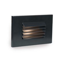  4051-AMBK - LED Low Voltage Horizontal Louvered Step and Wall Light
