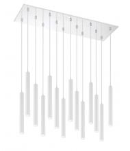 917MP12-WH-LED-14LCH - 14 Light Chandelier