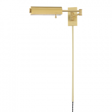  MDS114-AGB - 1 LIGHT WALL SCONCE PLUG IN