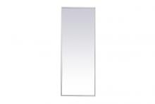  MR41436WH - Metal Frame Rectangle Mirror 14 Inchx36 Inch in White