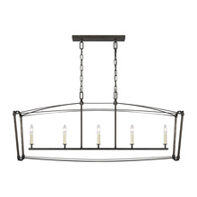  F3326/5SMS - Thayer Linear Chandelier