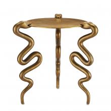 Currey 4000-0140 - Serpent Brass Accent Table